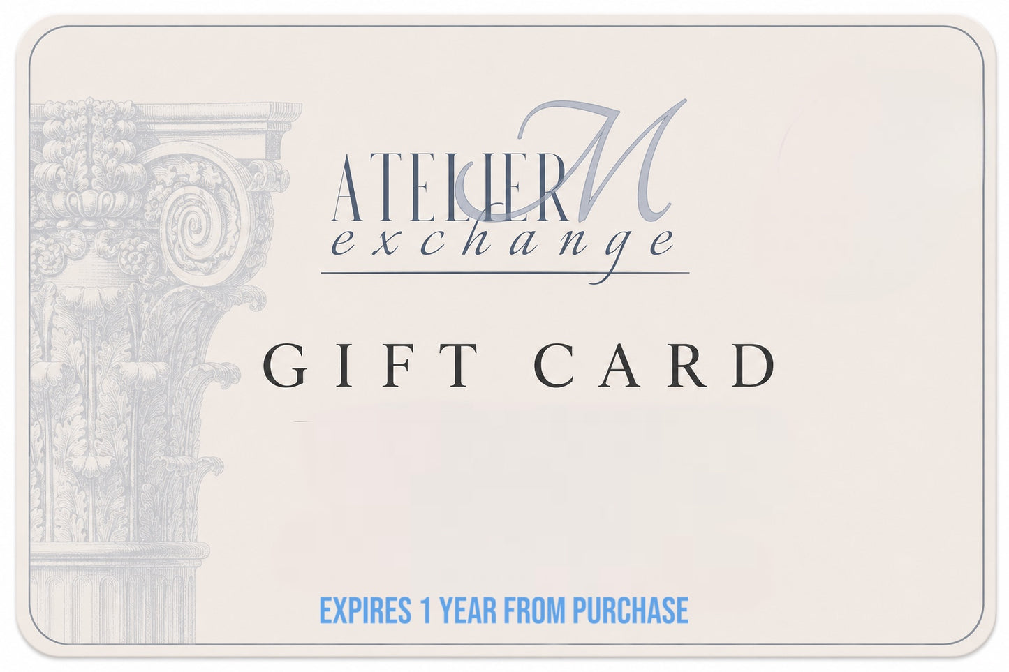 Atelier M Exchange Gift Card
