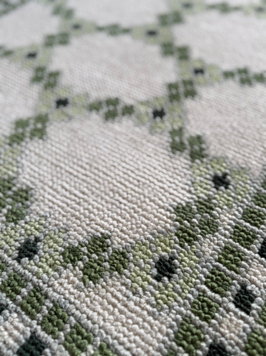 2x3 Fleur Trelis Mini Oushak