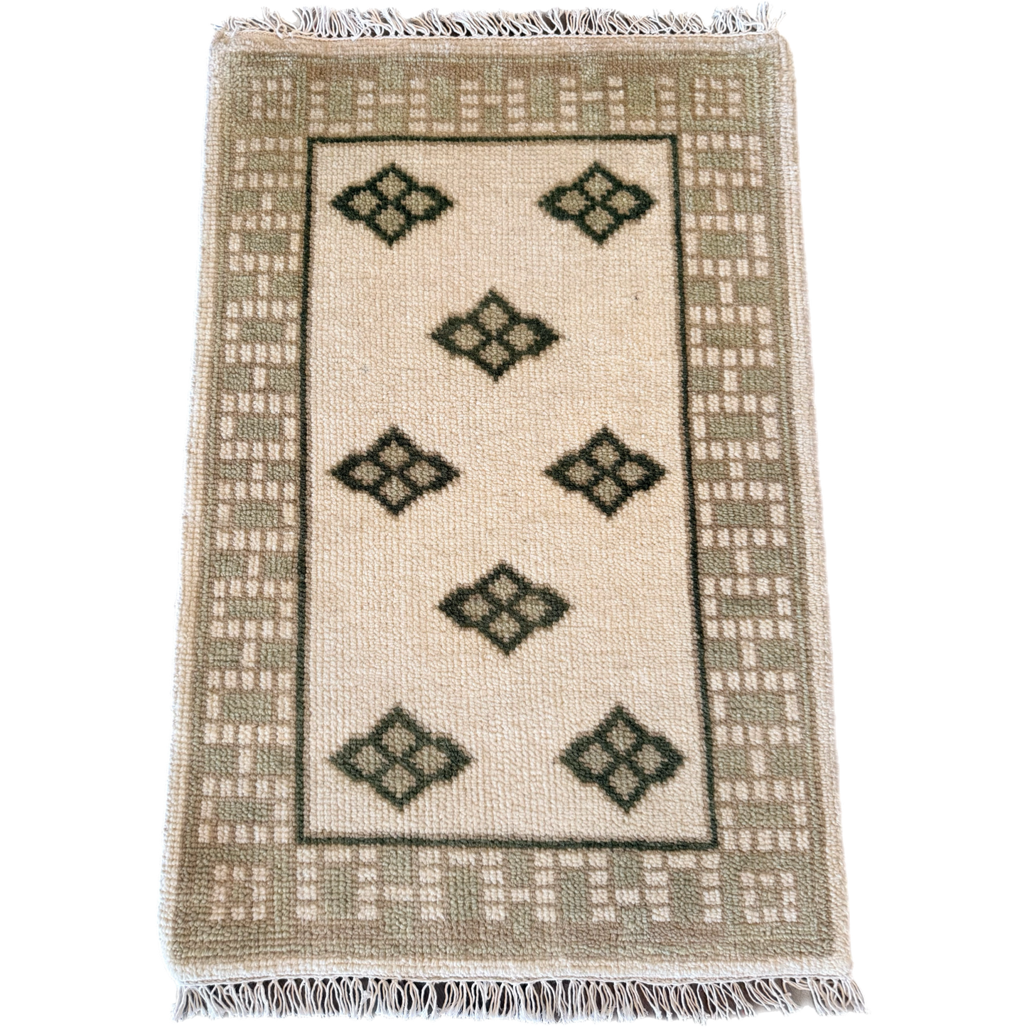 2x3 Fleur Lattice Mini Oushak