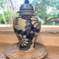 Water Color Blue Ginger Jar