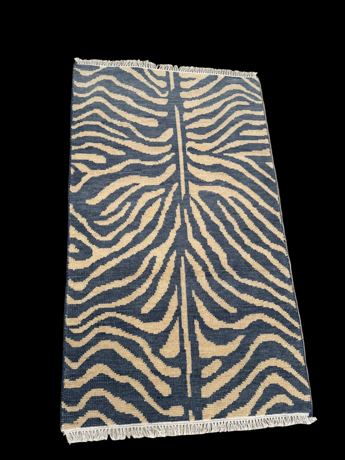 3x5 Zebra Oushak