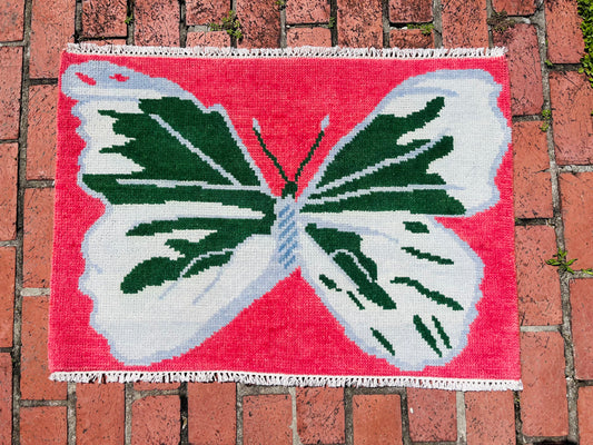2x3 Mini Butterfly Oushak