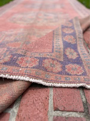 Oversized Vintage Turkish Runner