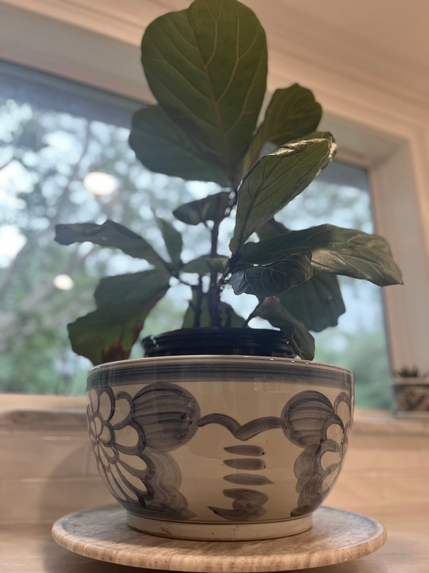 Hand Painted Ceramic Bowl