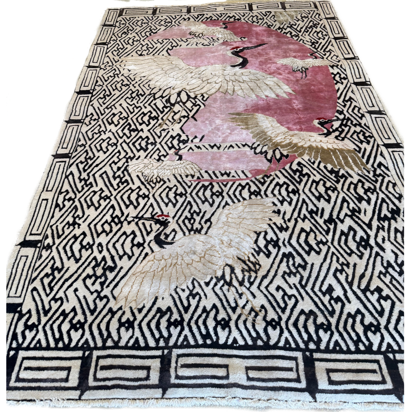 6x9 Silk/Wool Rug