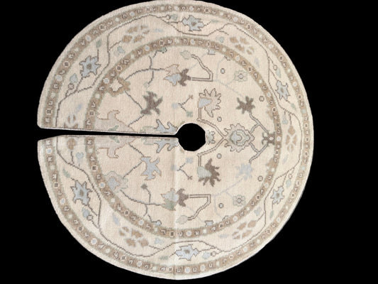 5’ Oushak Tree Skirt - Chase
