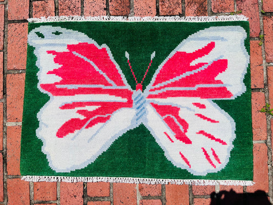 2x3 Mini Butterfly Oushak