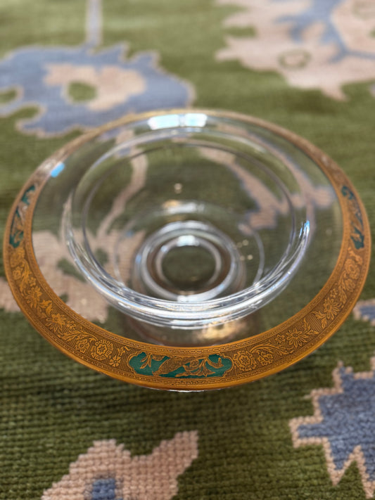 Gold Compote Bowl