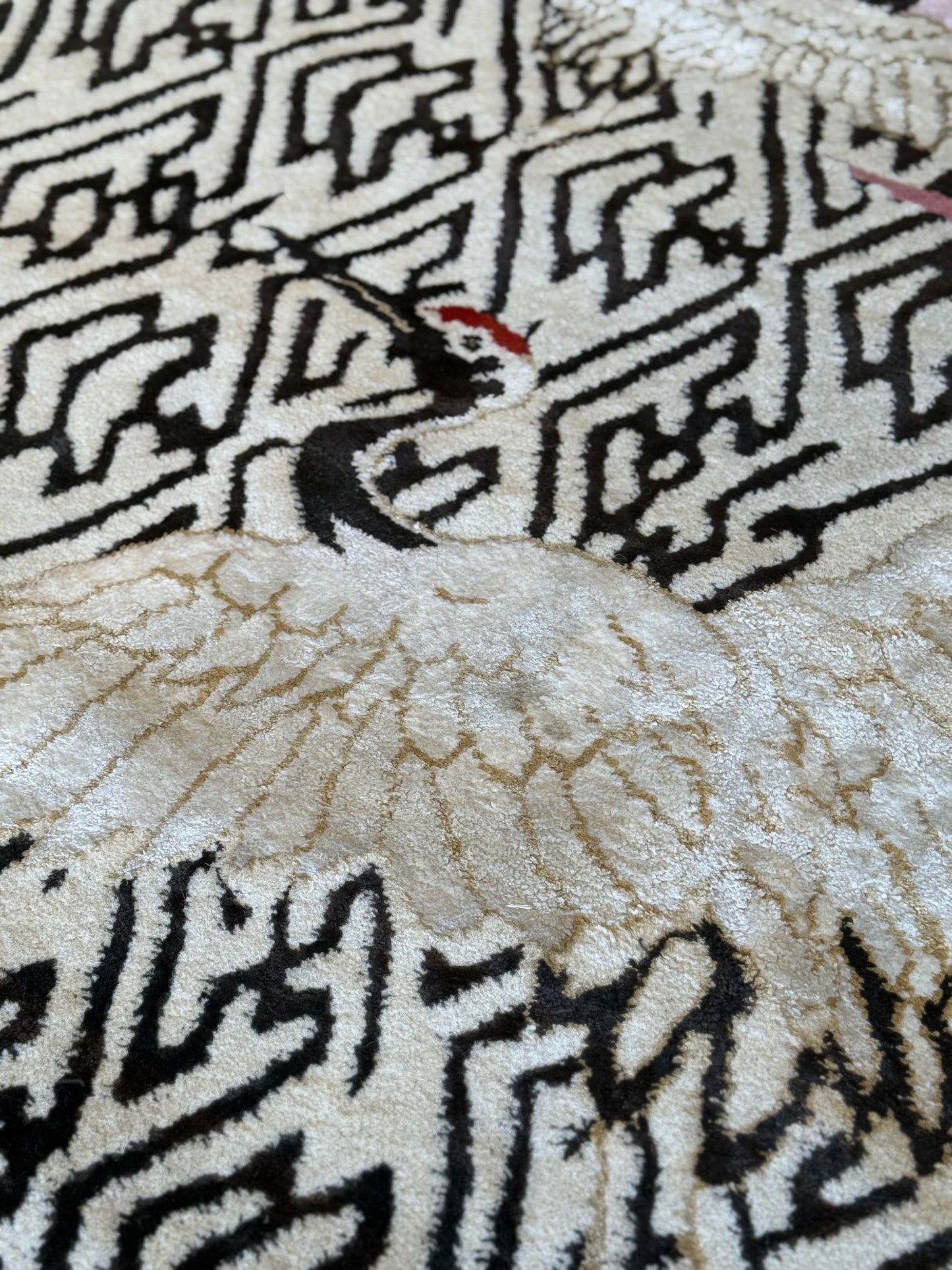 6x9 Silk/Wool Rug