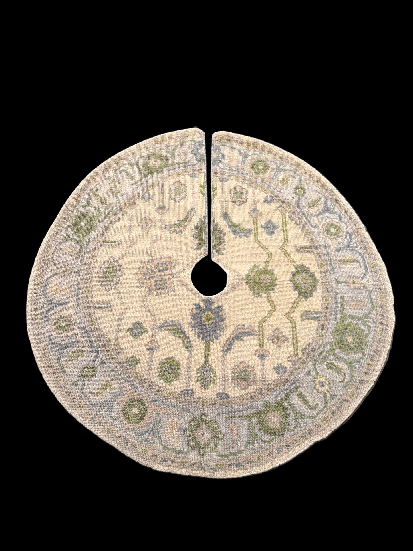 5’ Oushak Tree Skirt - Ravello