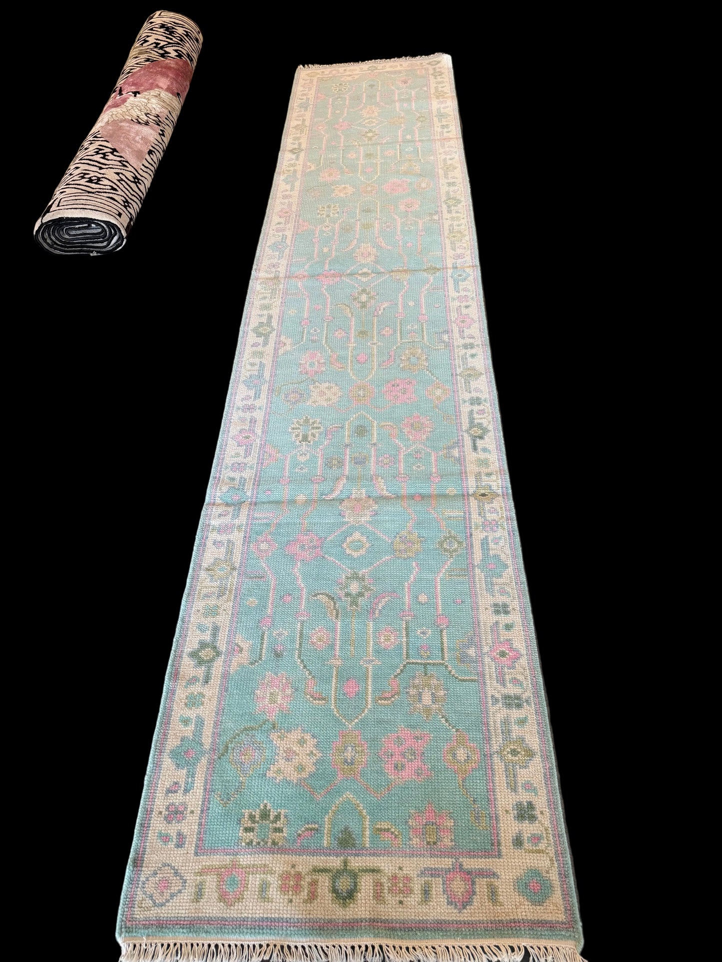 Ravello Aqua 2’6x12’ Runner