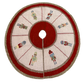5’ Oushak Tree Skirt - Nutcracker