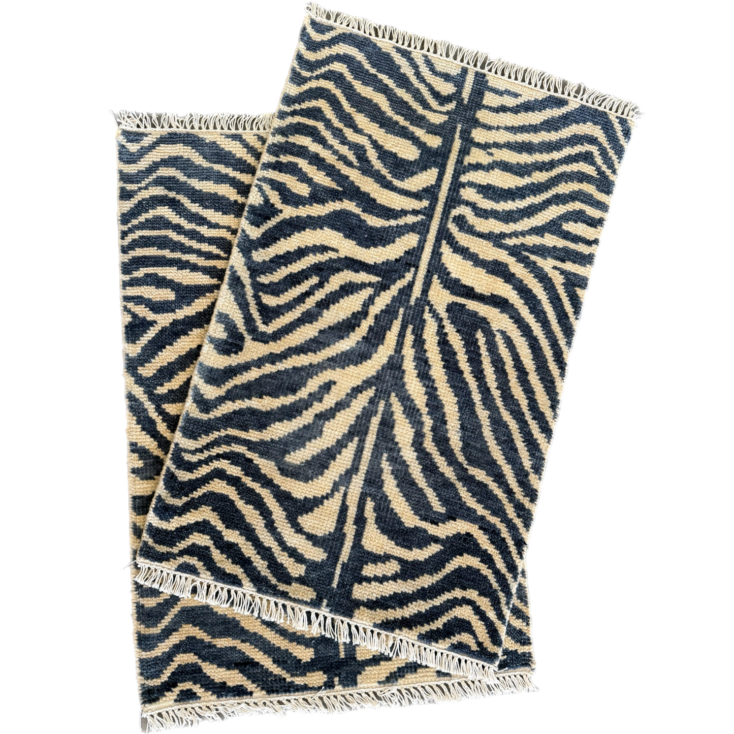 2x3 Mini Zebra Oushak