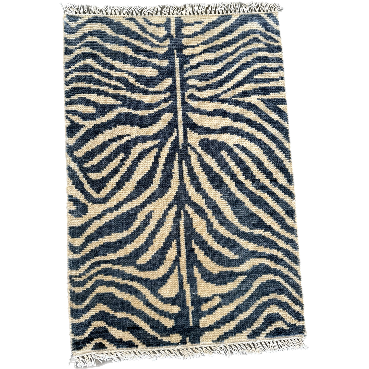2x3 Mini Zebra Oushak