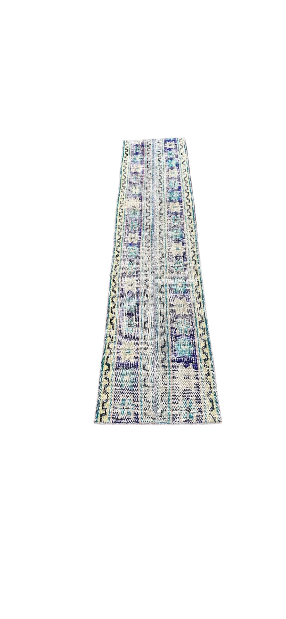 2'x8' Vintage Turkish Patchwork Runner