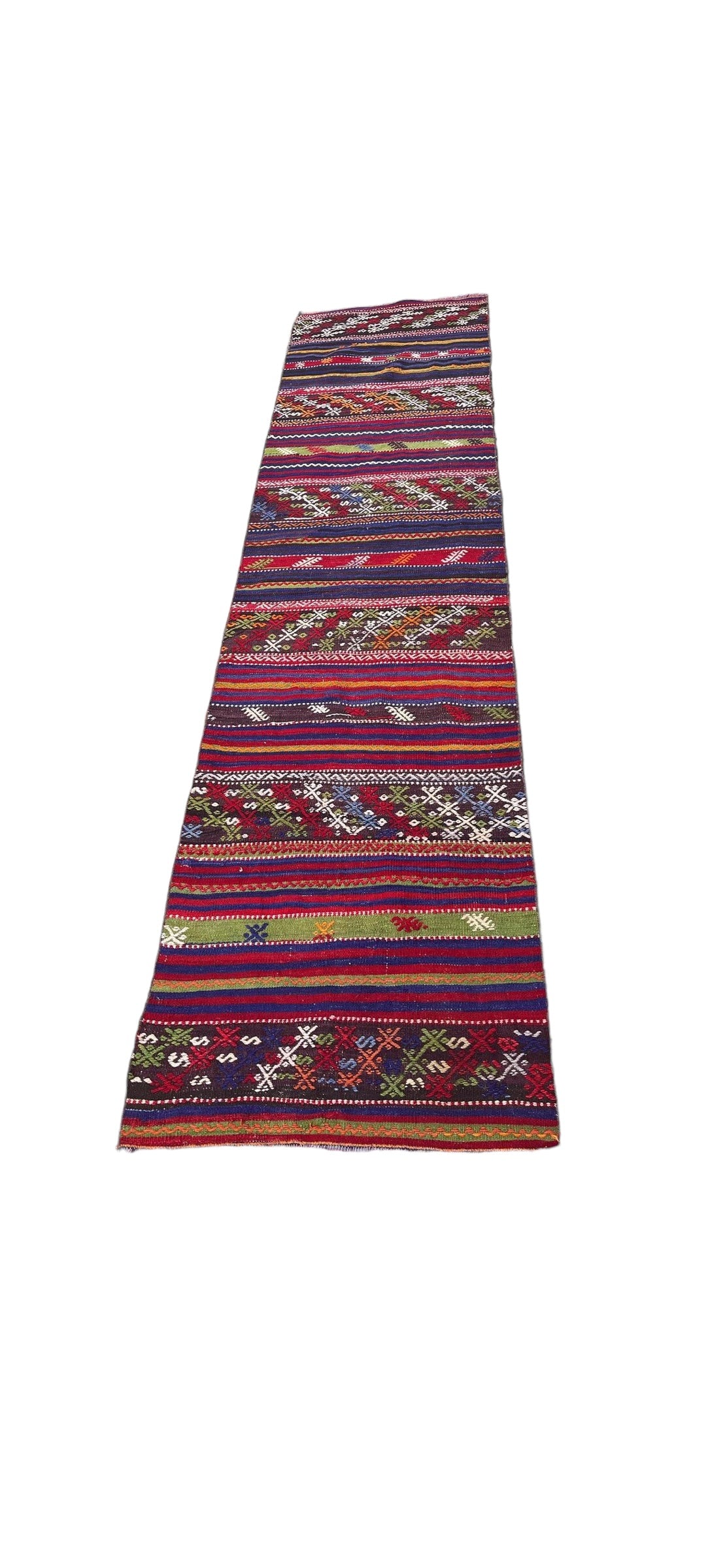 2'x9' Vintage Turkish Kilim Runner